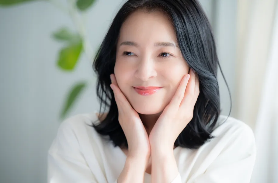 見た目の若々しさアップ